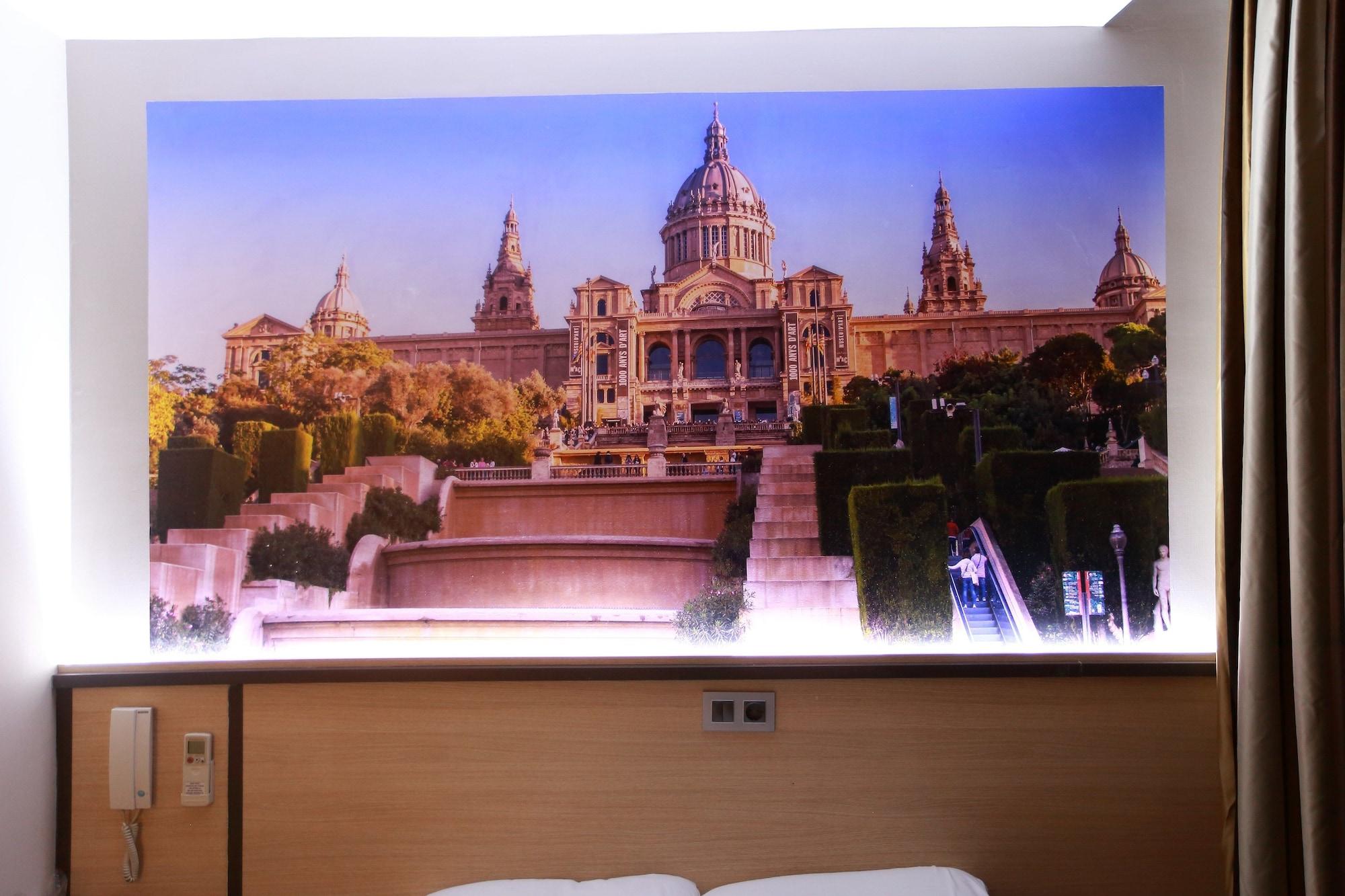Hostal Las Flores Ramblas Barcelona Exteriör bild