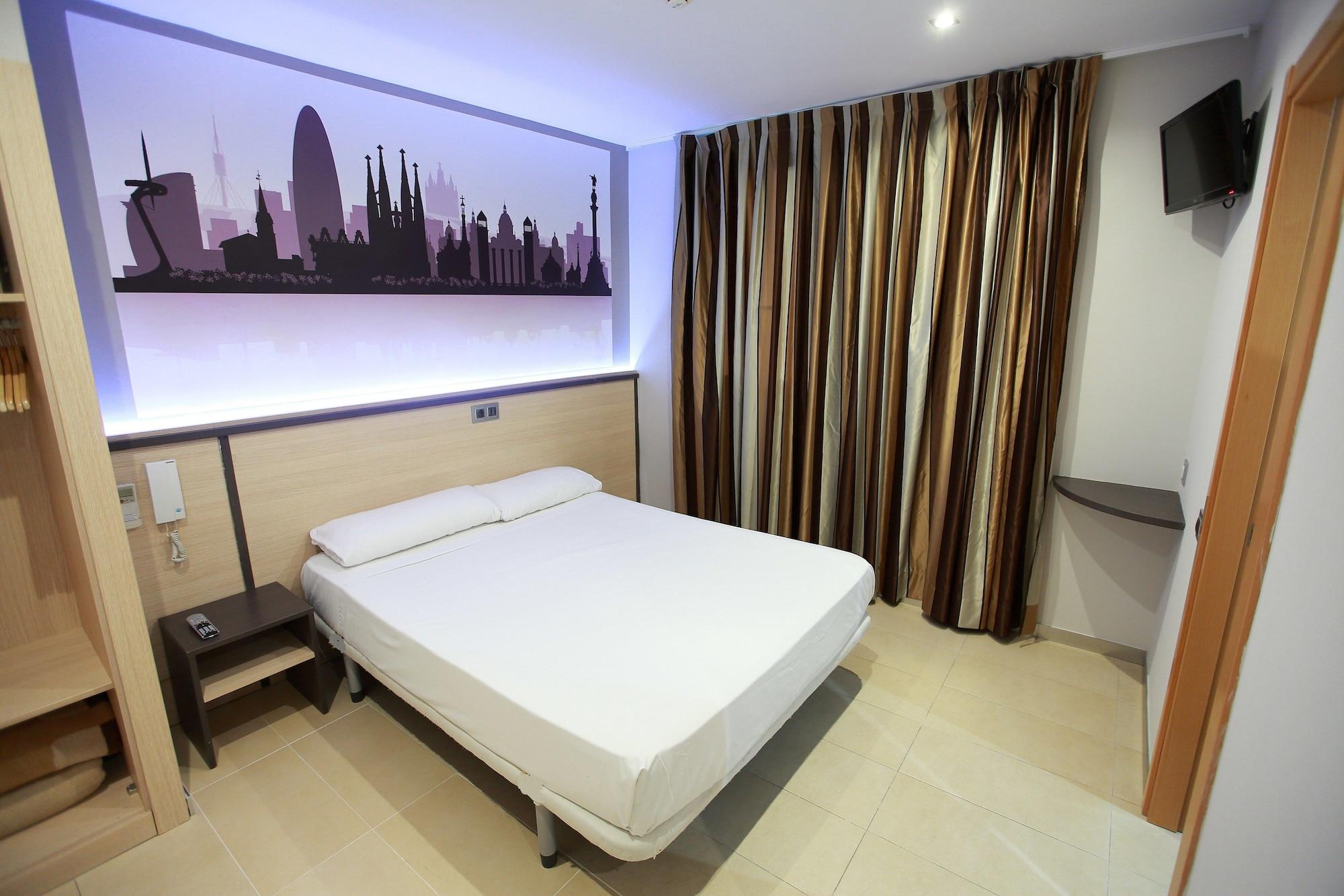 Hostal Las Flores Ramblas Barcelona Exteriör bild