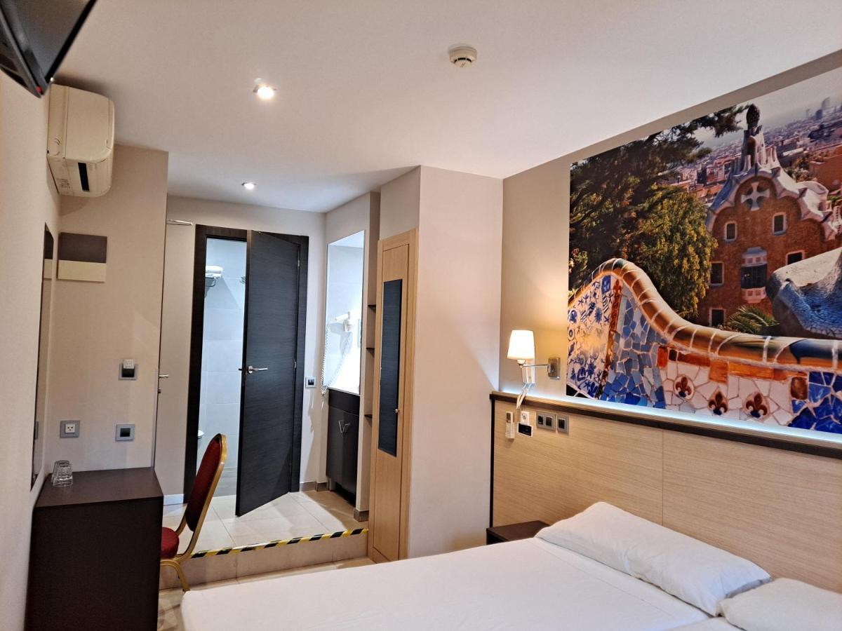 Hostal Las Flores Ramblas Barcelona Exteriör bild