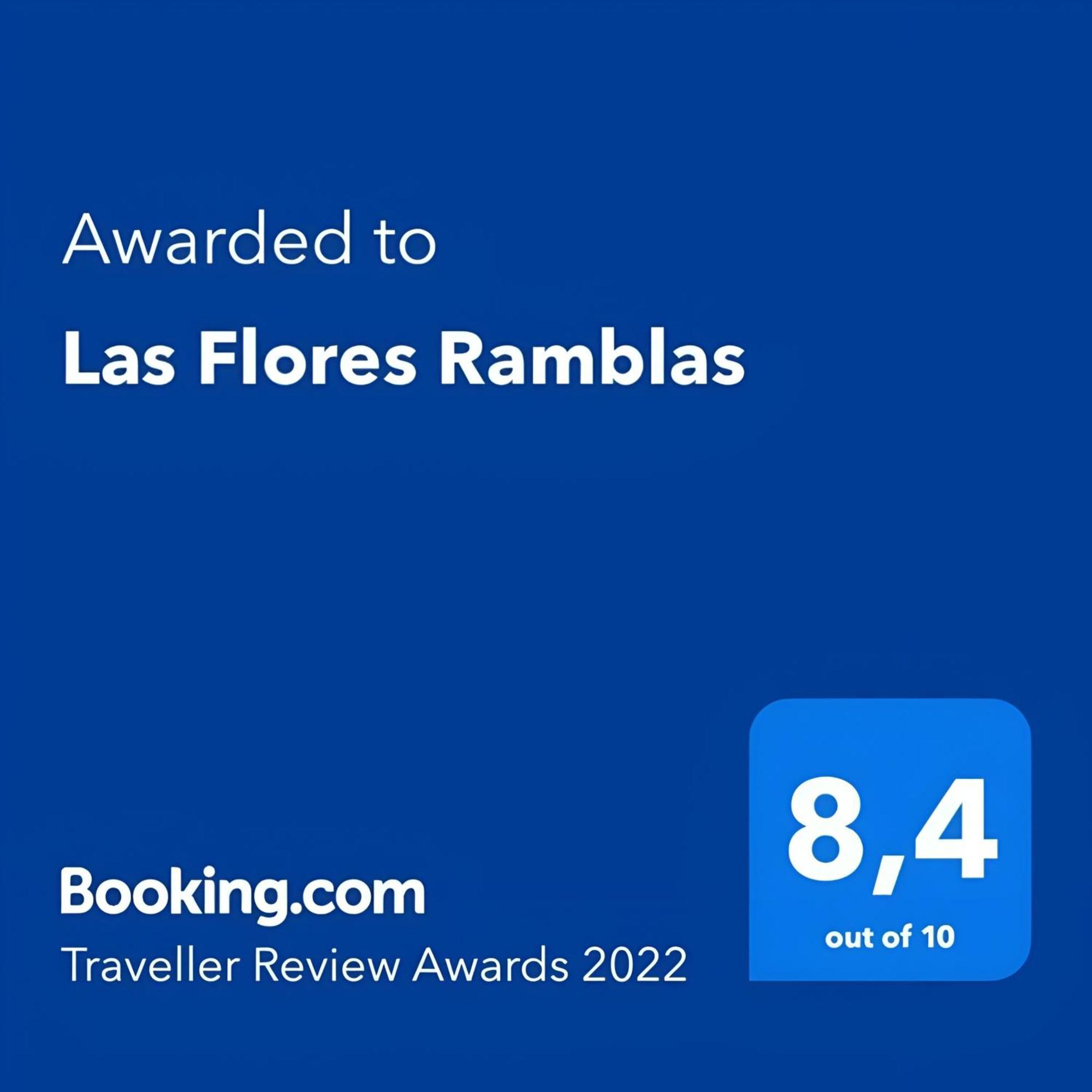Hostal Las Flores Ramblas Barcelona Exteriör bild